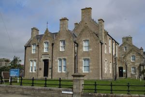 County Buildings. Home to Lerwick sheriff court and police station